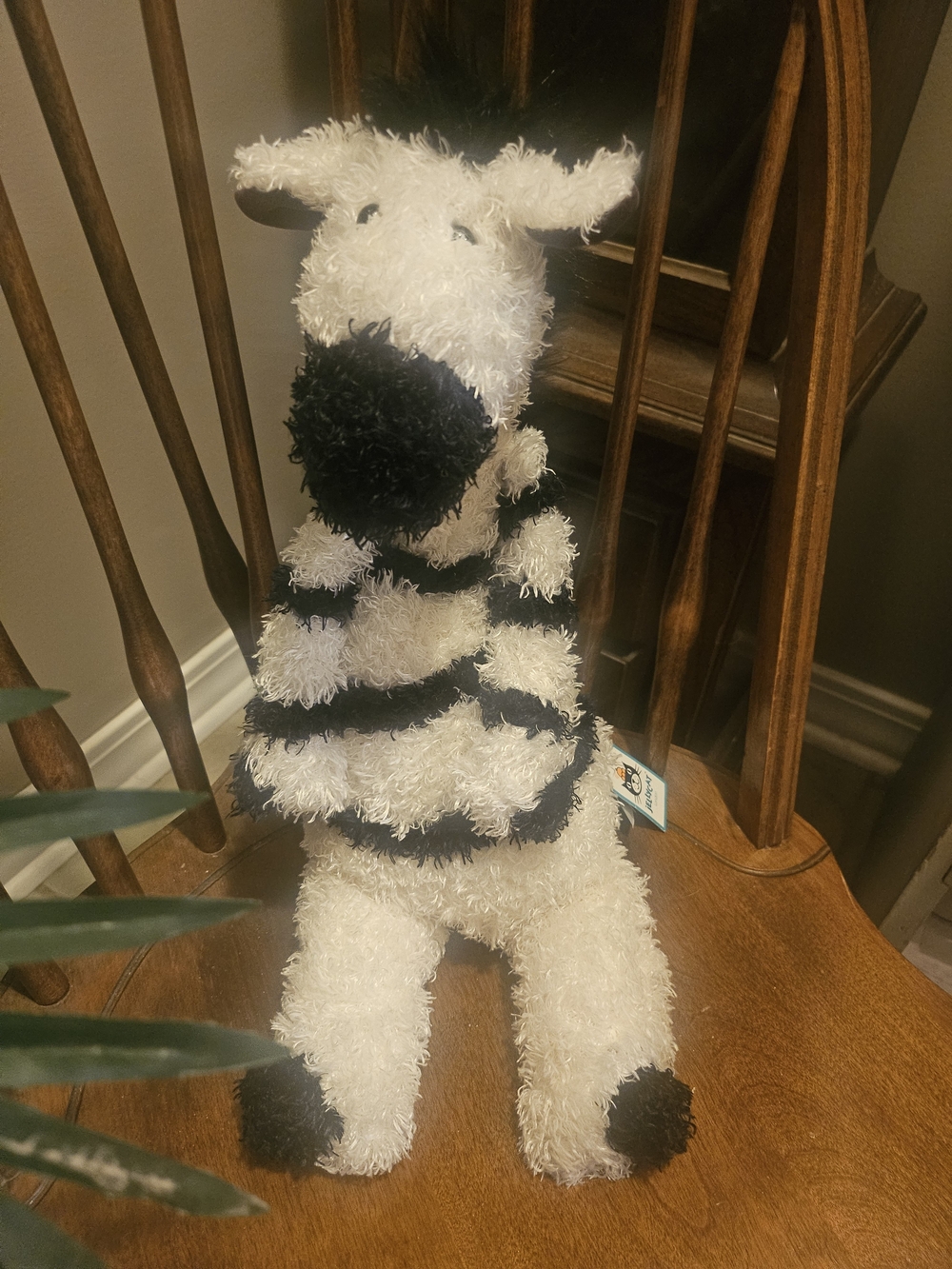 Jellycat Rare Junglie Bunglie Collectible Zebra Plushie
